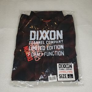 NWT DIXXON Men's LT Large Tall CANNIBAL CORPSE Flannel Shirt